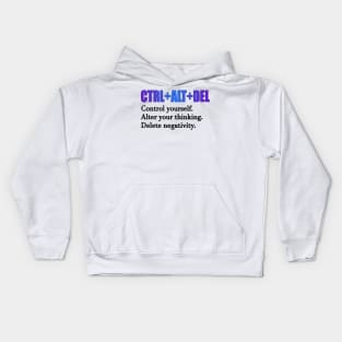 CTRL+ALT+DEL Kids Hoodie